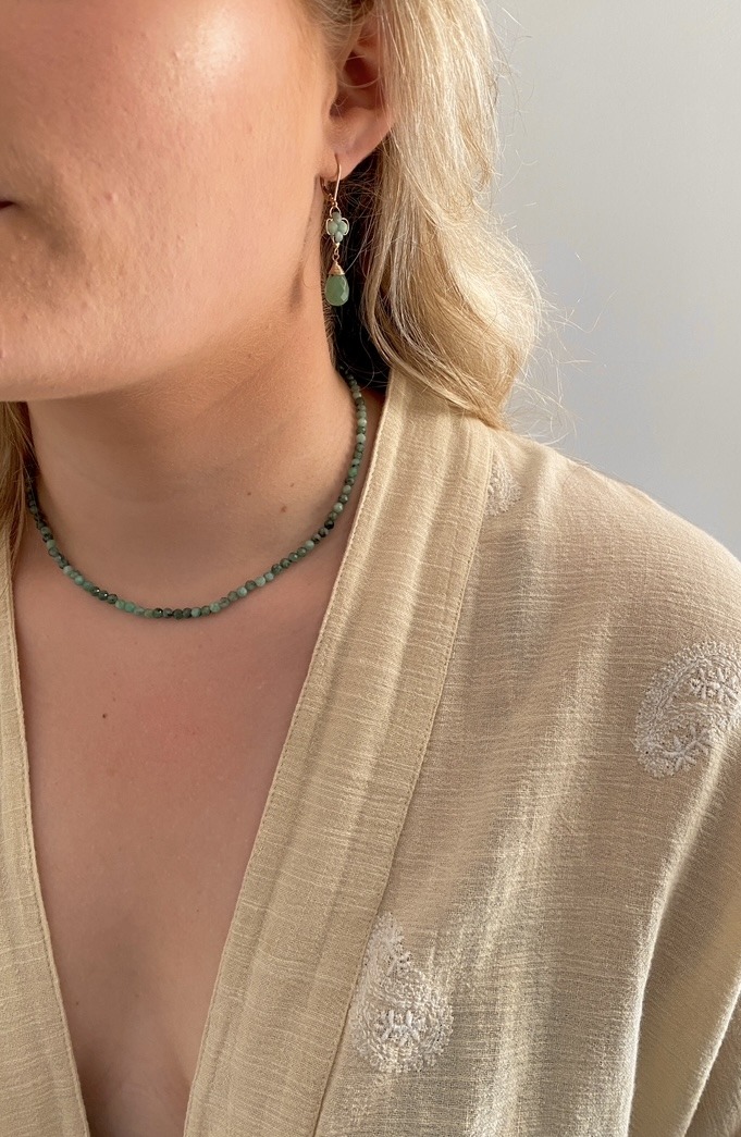 Freydis, collier Smaragd - Afbeelding 3