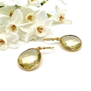 Bodin, oorsieraad lemon kwarts