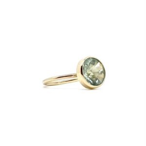 Nicolette Stoltze, ring aquamarijn
