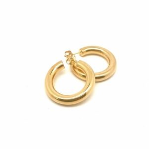Eva, chunky hoop glans