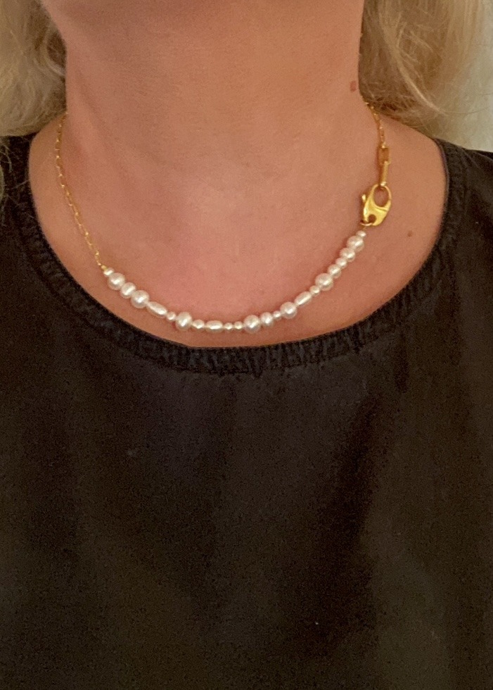 Jane, collier parels