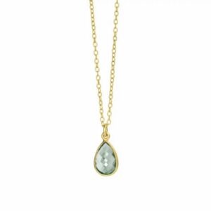 Atla, collier prasioliet